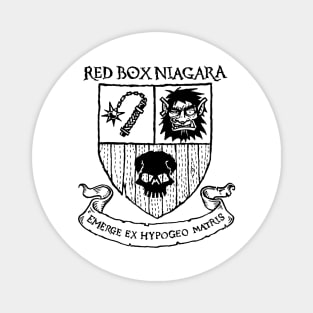 Red Box Niagara (Black) Magnet